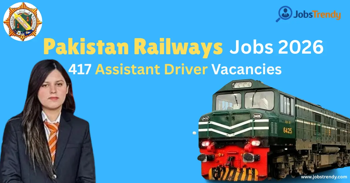 Latest Pakistan Railways Jobs 2026