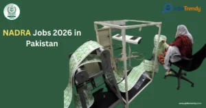 NADRA Jobs 2026 in Pakistan