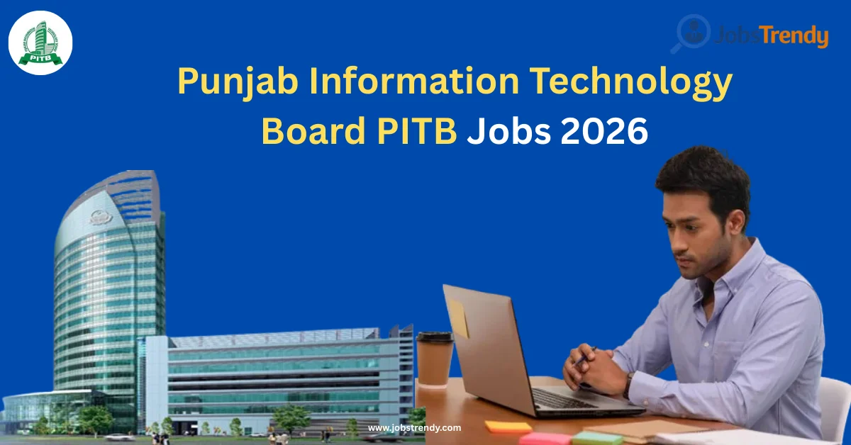 PITB Jobs 2026 in Punjab
