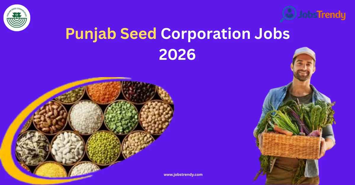 Punjab Seed Corporation Jobs 2026