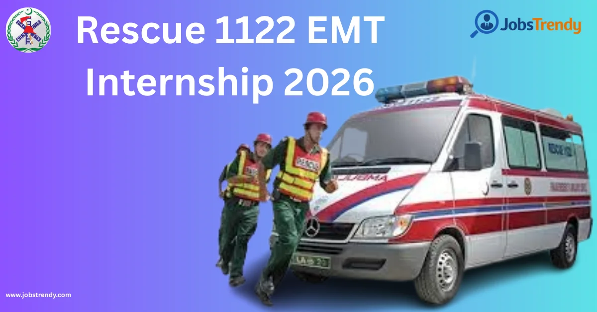 Rescue 1122 EMT Internship 2026