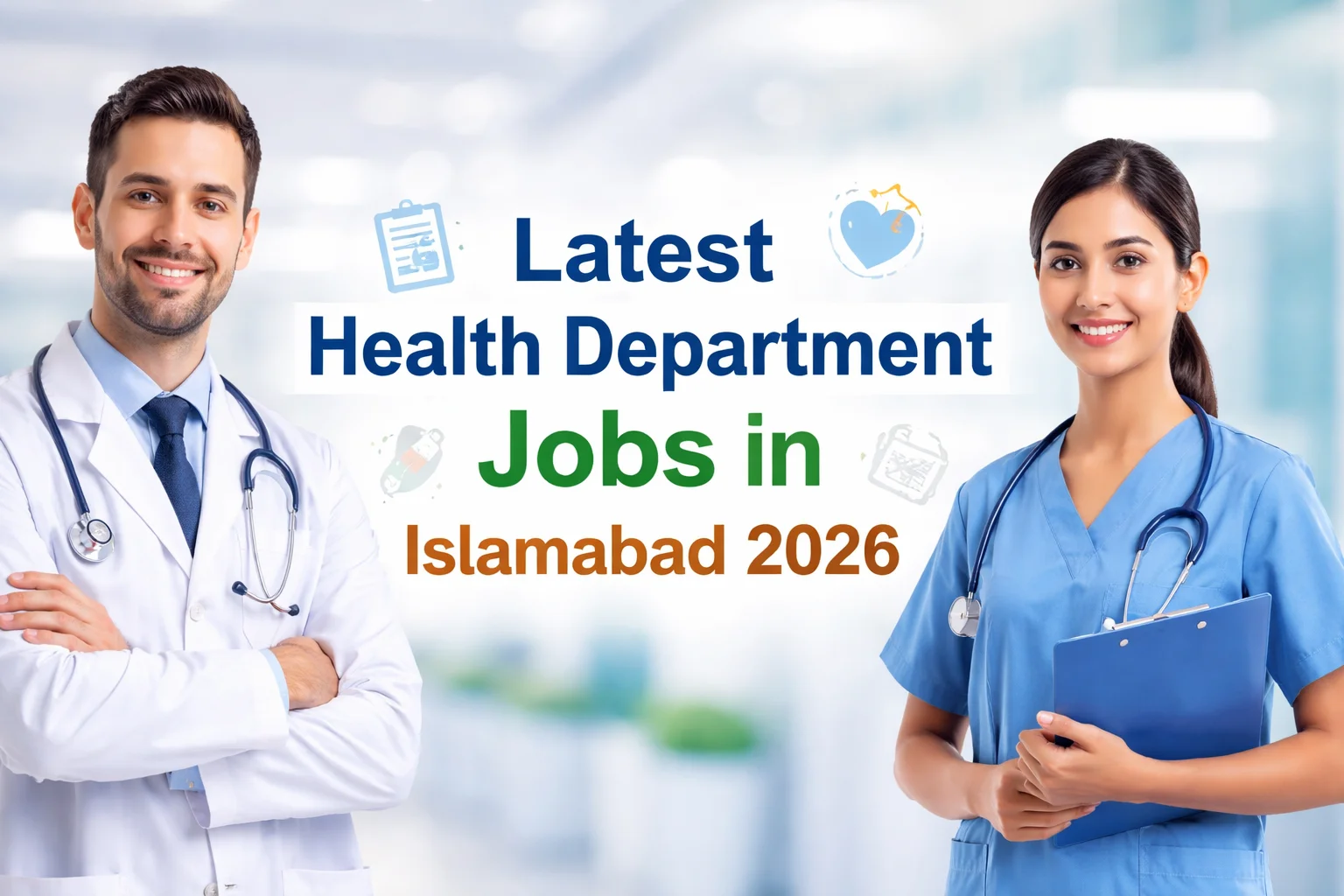 Latest Health Department Jobs in Islamabad 2026
