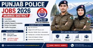 Punjab Police Jobs 2026