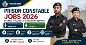 Prisons Department Karachi Jobs 2026