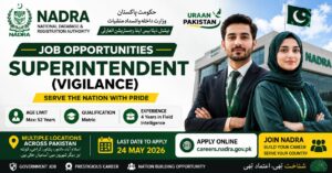 NADRA Jobs 2026 in Pakistan