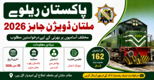 Pakistan Railways Multan Division Jobs 2026