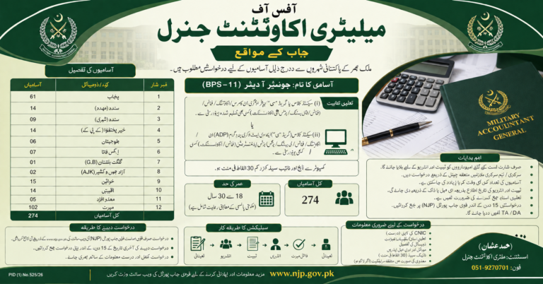Military Accountant General Jobs 2026