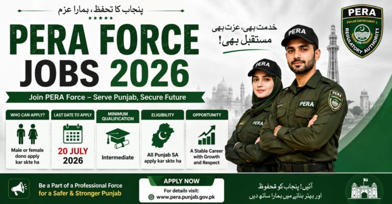 PERA Force Jobs Online Apply 2026
