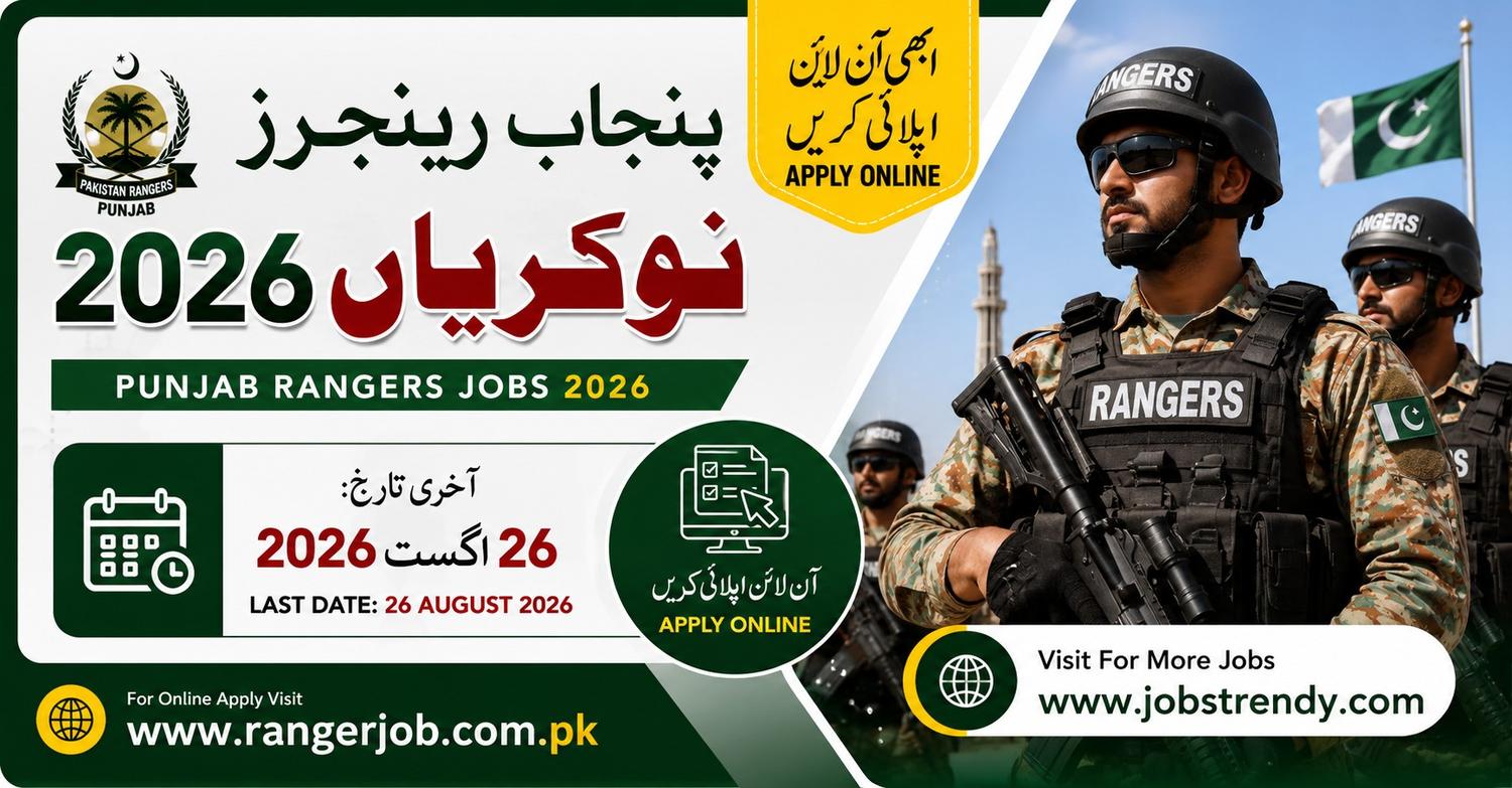 Pakistan Rangers Jobs 2026
